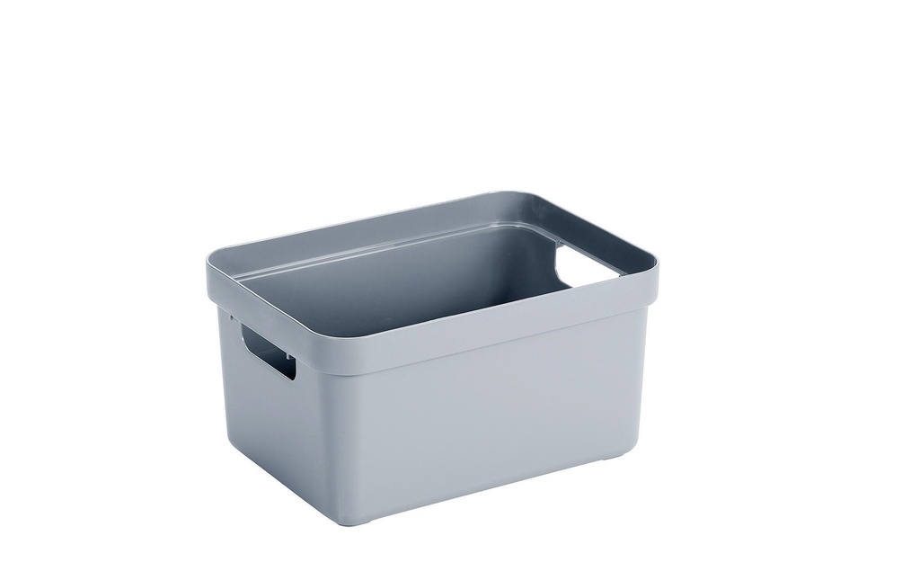 Sigma Home Boîte de rangement 5 l Bleu/Gris