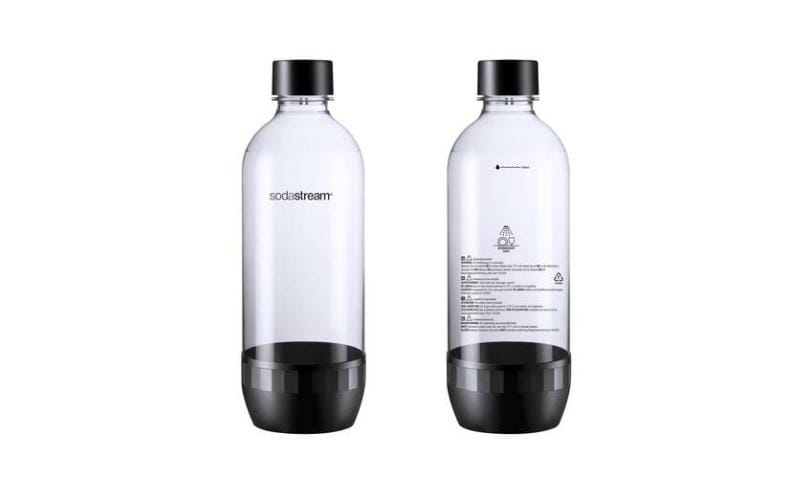 Sodastream Bouteille Regular TP Black DWS, 2 pièces