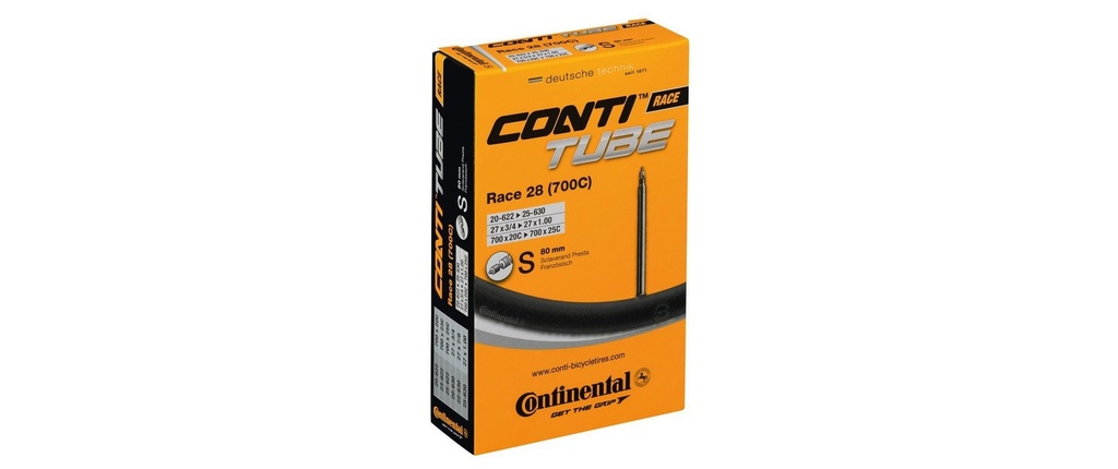Continental Chambre à air de vélo Race Sclaverand/Presta 28