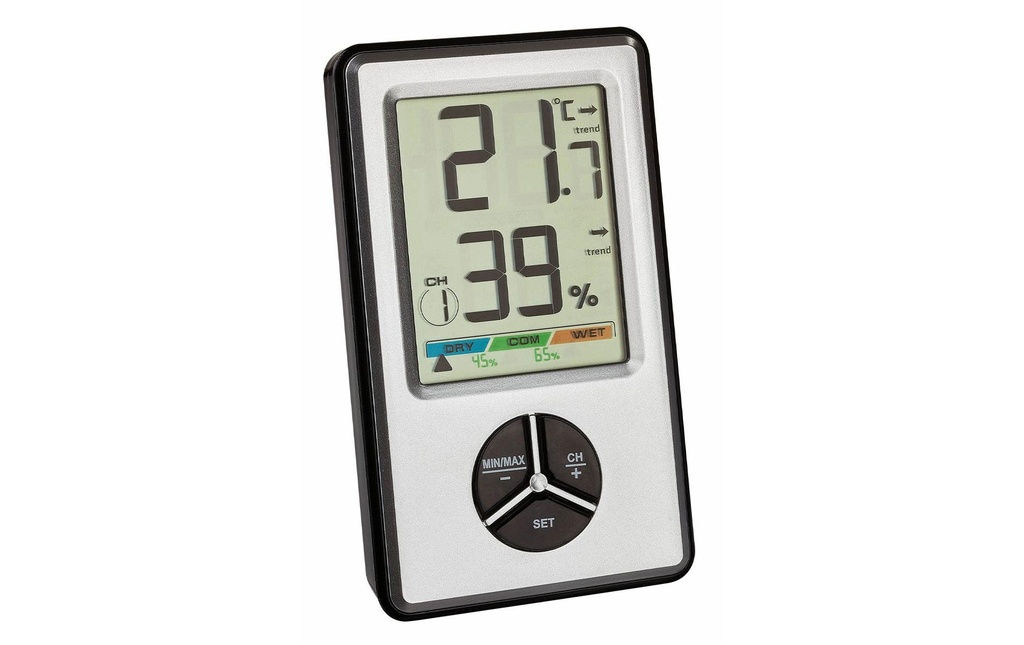 TFA Dostmann Thermo/hygromètre Digital