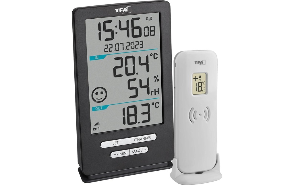 TFA Dostmann Thermomètre radio XENA HOME