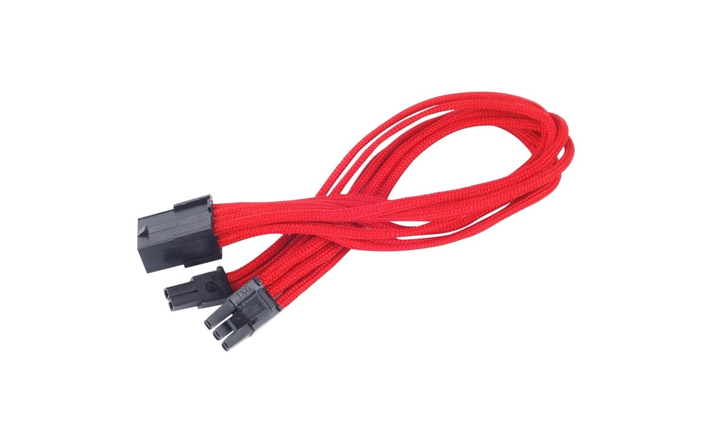 SilverStone Câble électrique de prolongation 8Pin - 6+2Pin PCIe rouge