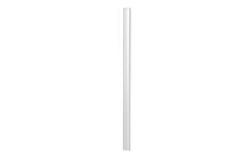 DURABLE Rail de serrage 6 mm, Transparent, 50 rails