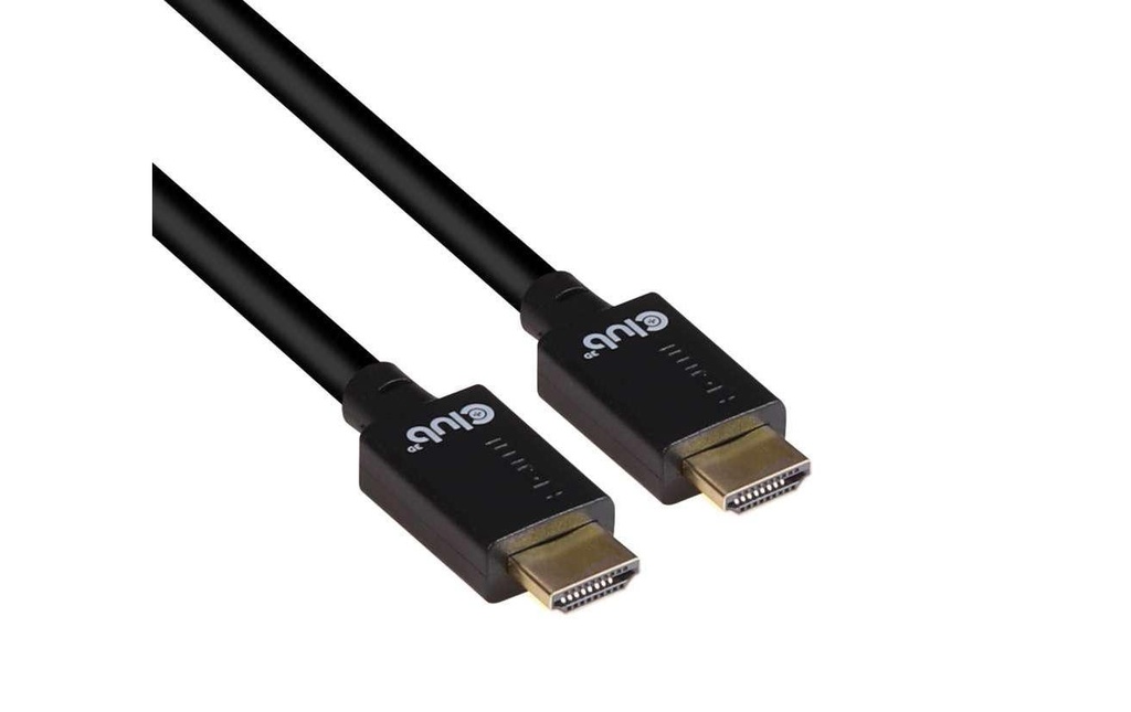 Club 3D Câble Ultra High Speed 4K120Hz, 8K60Hz HDMI 2.2 - HDMI, 3 m