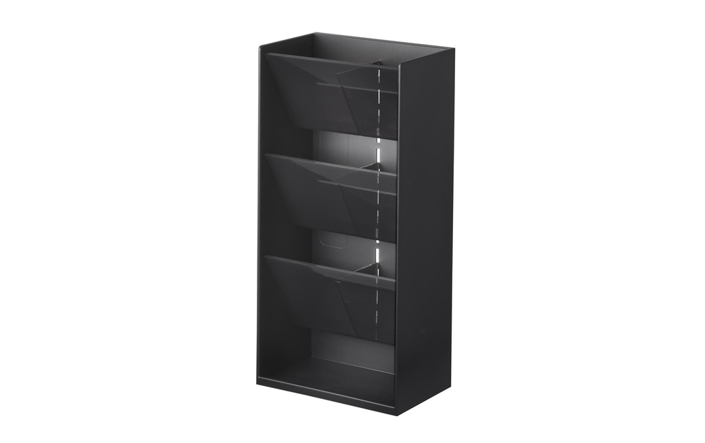 Yamazaki Supports pour ustensiles de salle de bains Tower Noir