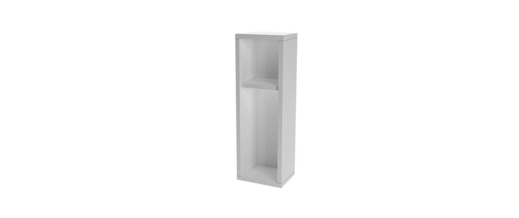 Woody Fashion Table de nuit Turra 20 x 65 x 15 cm, Blanc