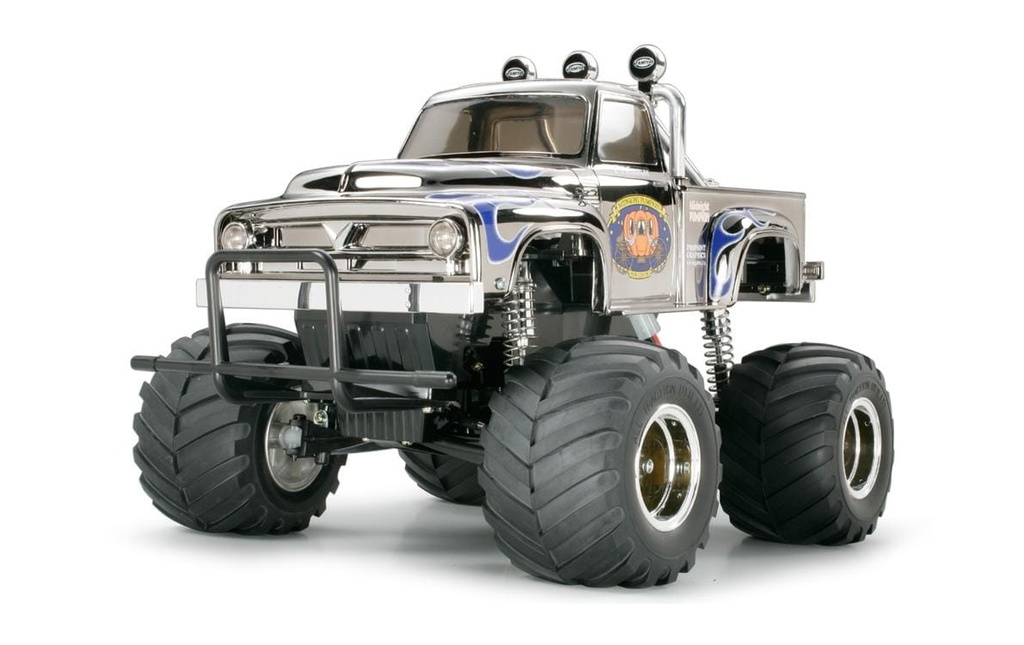 Tamiya Monster Truck Midnight Pumpkin Metallic Kit de construction + ESC, 1:12