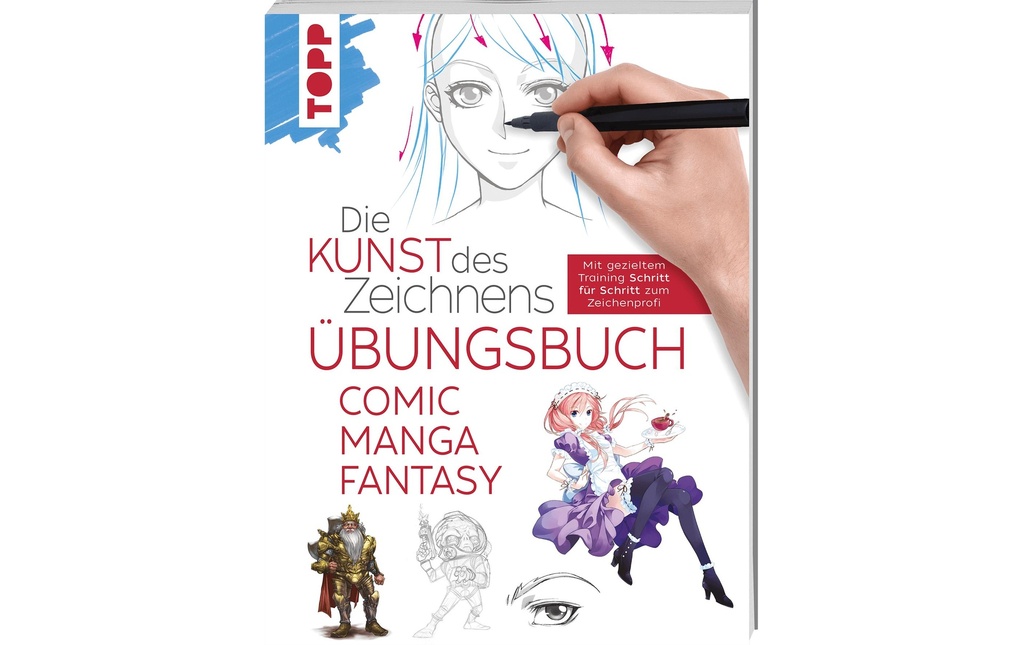 Frechverlag Manuel L'art du dessin – bande dessinée 112 pages