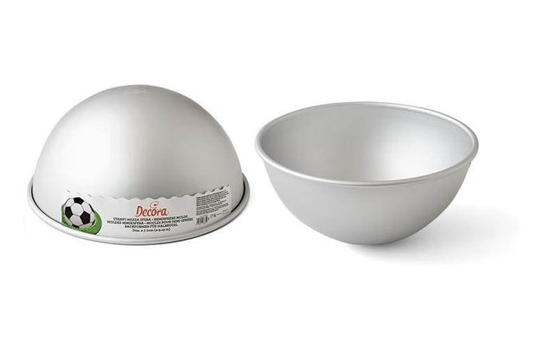 Decora Moule à pâtisserie à motif Demi-sphère, Ø 20 cm, 1 pièce