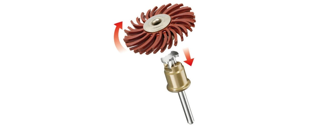 Dremel Brosse abrasive fine 473S K220 1 pièce