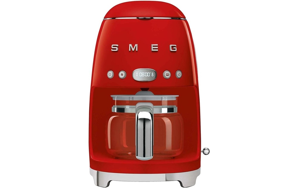 SMEG Cafetière filtre 50's Style DCF02RDEU Rouge