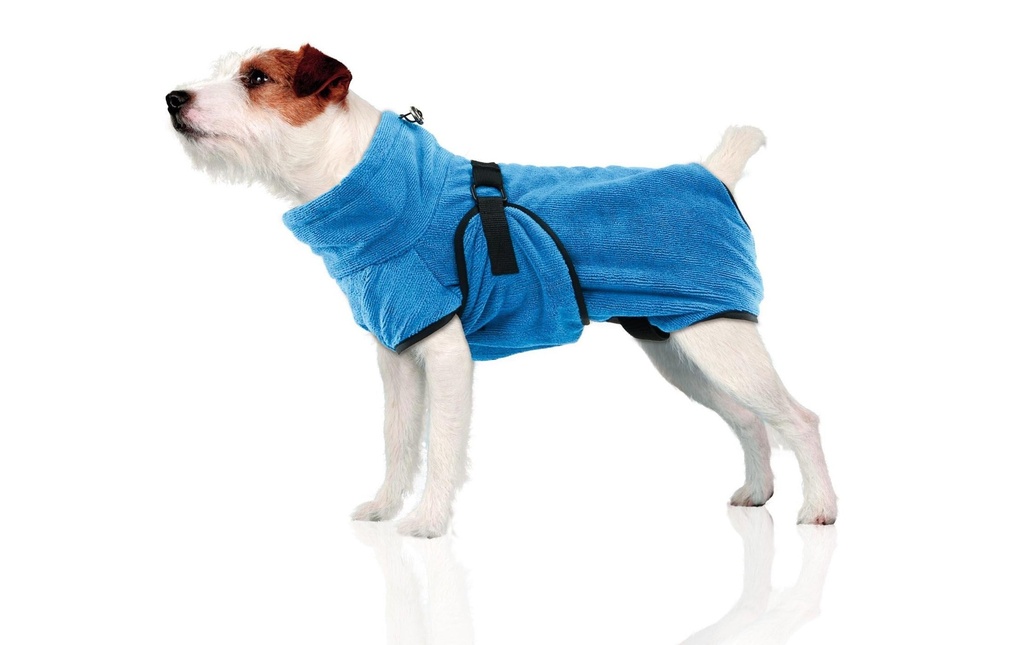 SwissPet Peignoir Wety, S, 32 cm, bleu