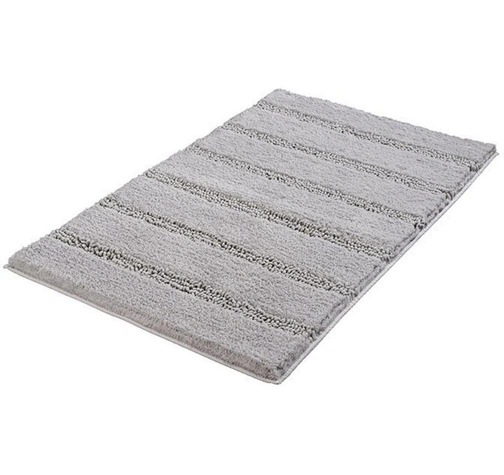 Kleine Wolke Tapis de bain Monrovia 60 x 100 cm, Platine