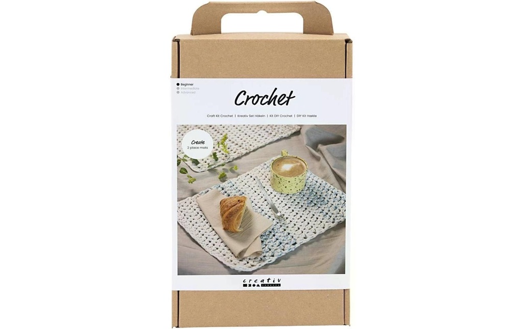 Creativ Company Kits de bricolage Crochet Set de table