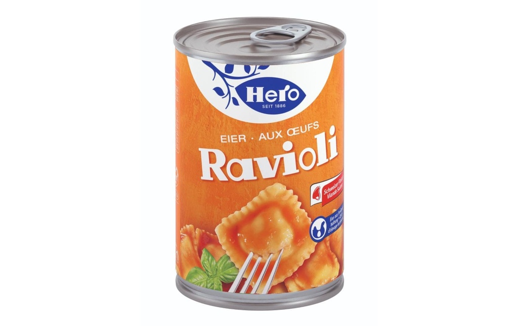 Hero Boîte Ravioli aux œufs 430 g