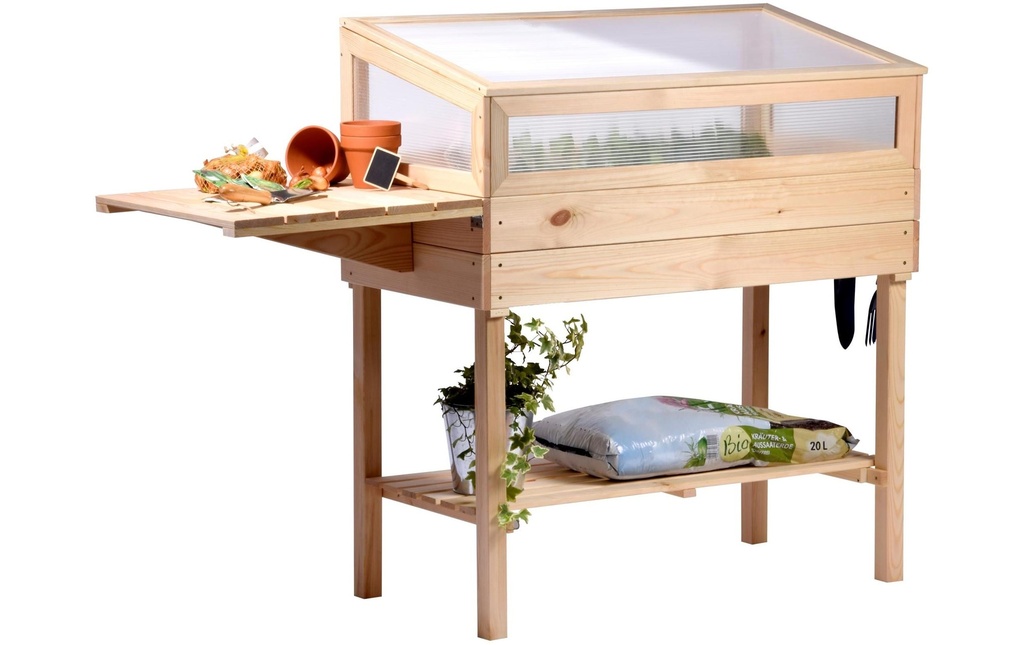 dobar Couchette surélevée avec rehausse en bois