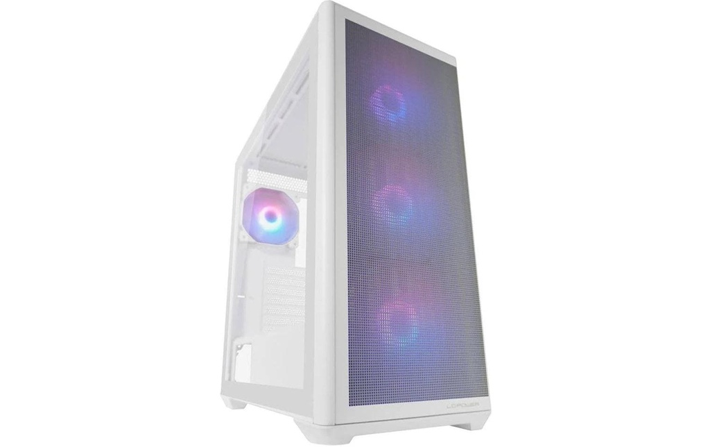 LC-Power Boîtier d’ordinateur 811W Meshwork XL Light (LC-811W-ON) Blanc