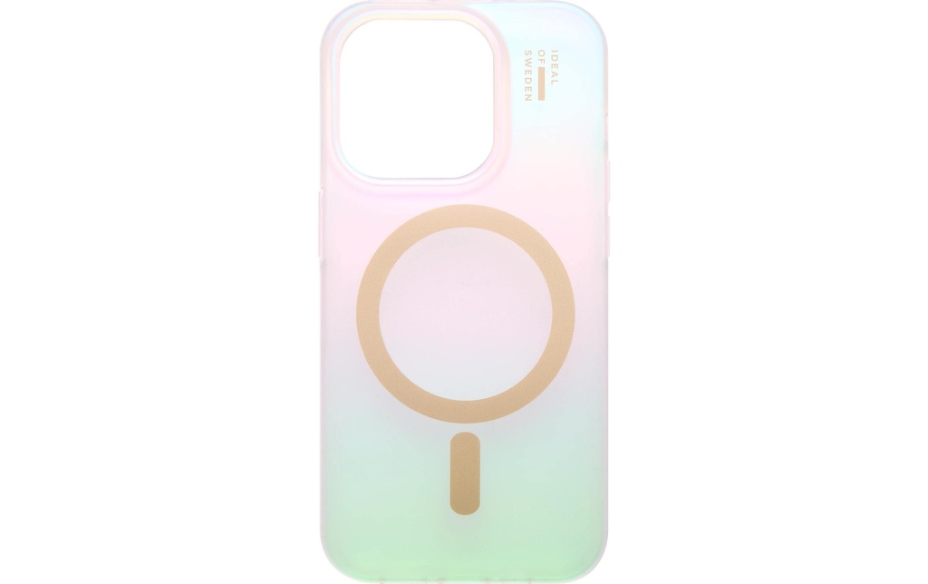 Ideal of Sweden Coque arrière Clear Cas Magsafe iPhone 16 Pro Shimmer