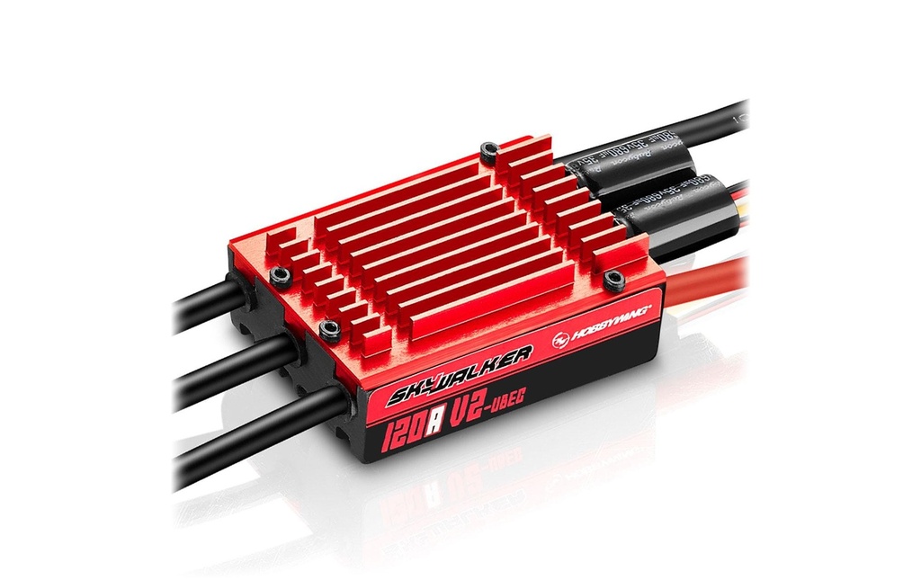 Hobbywing Régulateur Brushless Skywalker V2 120A 3-8S