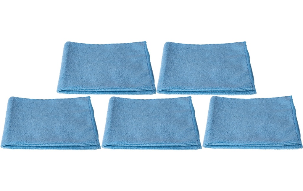 Edi Baur Chiffon de nettoyage en microfibre Universal 5 Pièce/s, Bleu