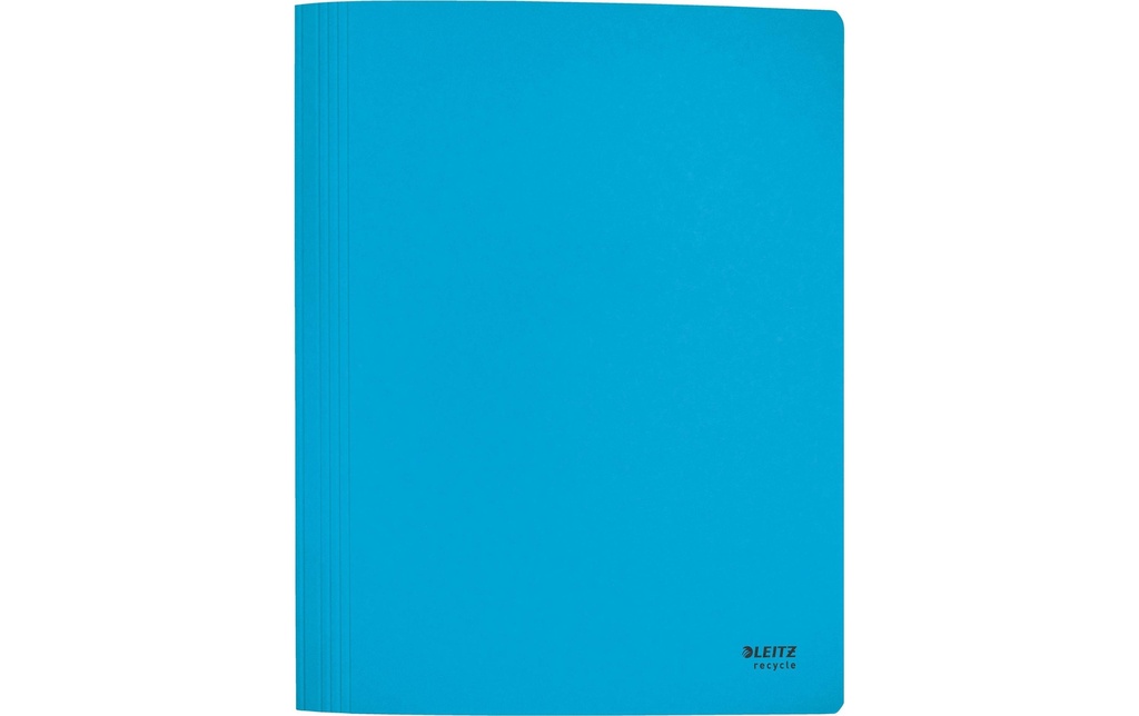 Leitz Classeur à levier Recycle A4 Bleu, 10 pièces