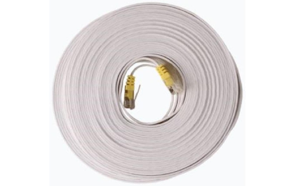 Swisscom Câble patch RJ-45 - RJ-45, Cat 6A, UTP, 15 m, Blanc