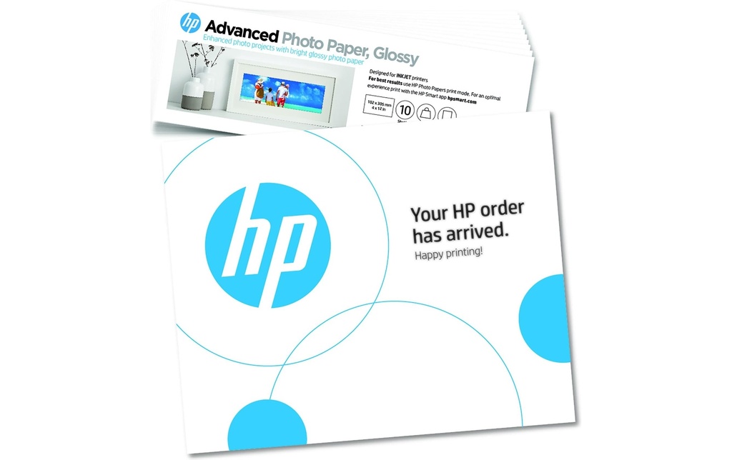HP 101 x 305 mm 250 g/m 10 Pièce/s