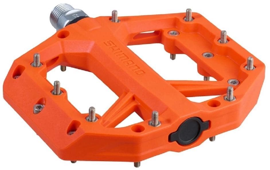 Shimano Pédales plateforme PD-GR400 plat , orange