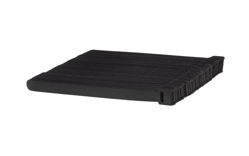 FASTECH Serre-câble auto-agrippant ETK-3-3 13 x 250 mm Noir, 100 pièces