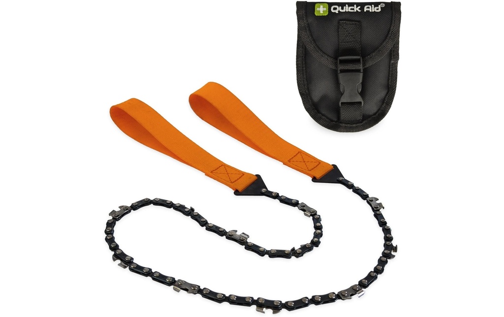 Quick Aid Scie à chaîne manuelle avec 11 dents de scie 12.5 cm
