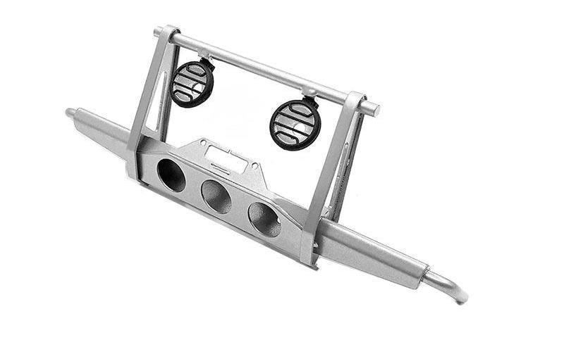 RC4WD Pare-chocs pour modèles réduits Shirya Winch Lights VS4-10 Argent