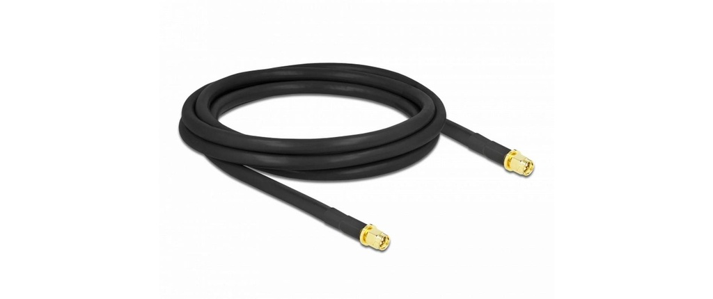 Delock Câbles d’antenne LTE/5G, LMR/CFD300 SMA à SMA, 2 m