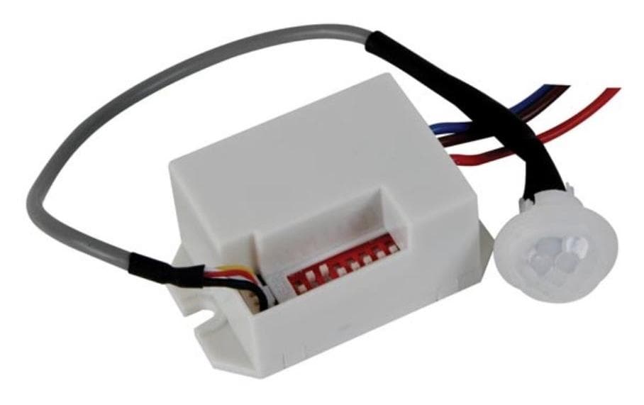 Perel Détecteur de mouvement PIR pour l'installation - 12 V DC EMS114