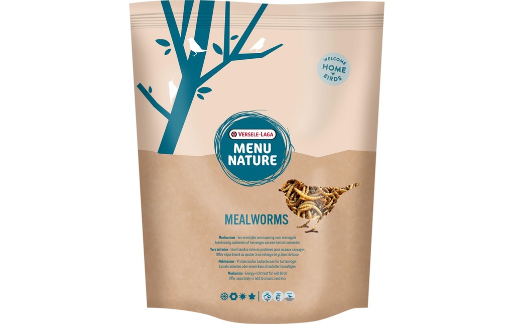 Versele Laga Nourriture pour oiseaux Vers de farine séchés, 300g
