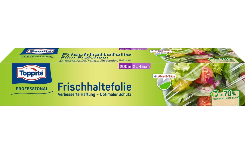 Toppits Film alimentaire XL 1 Pièce/s, Transparent