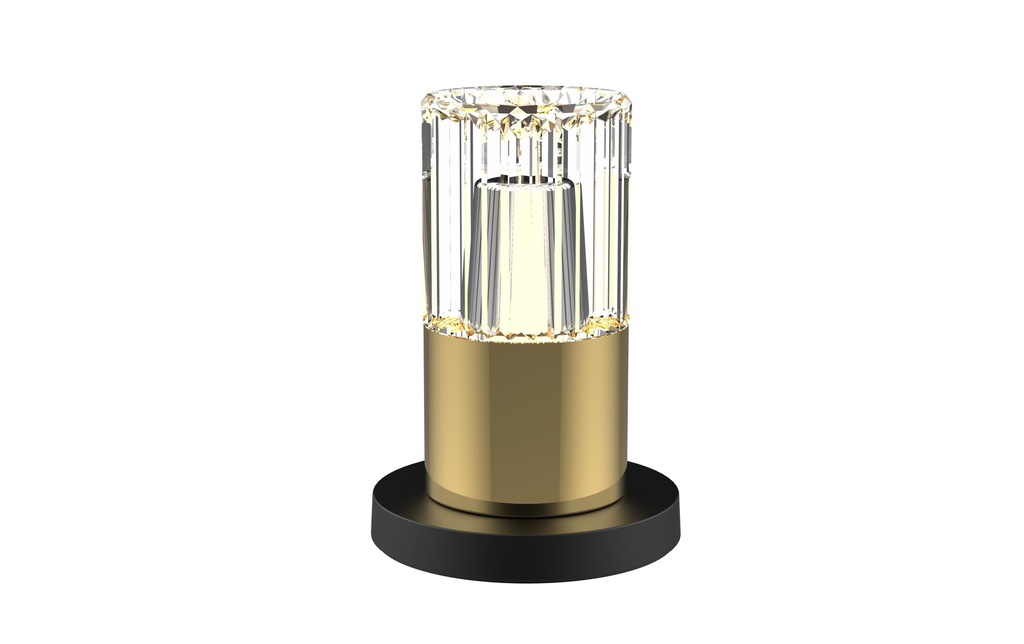 Schönenberger Lampe de bureau Kristy 1pc, or