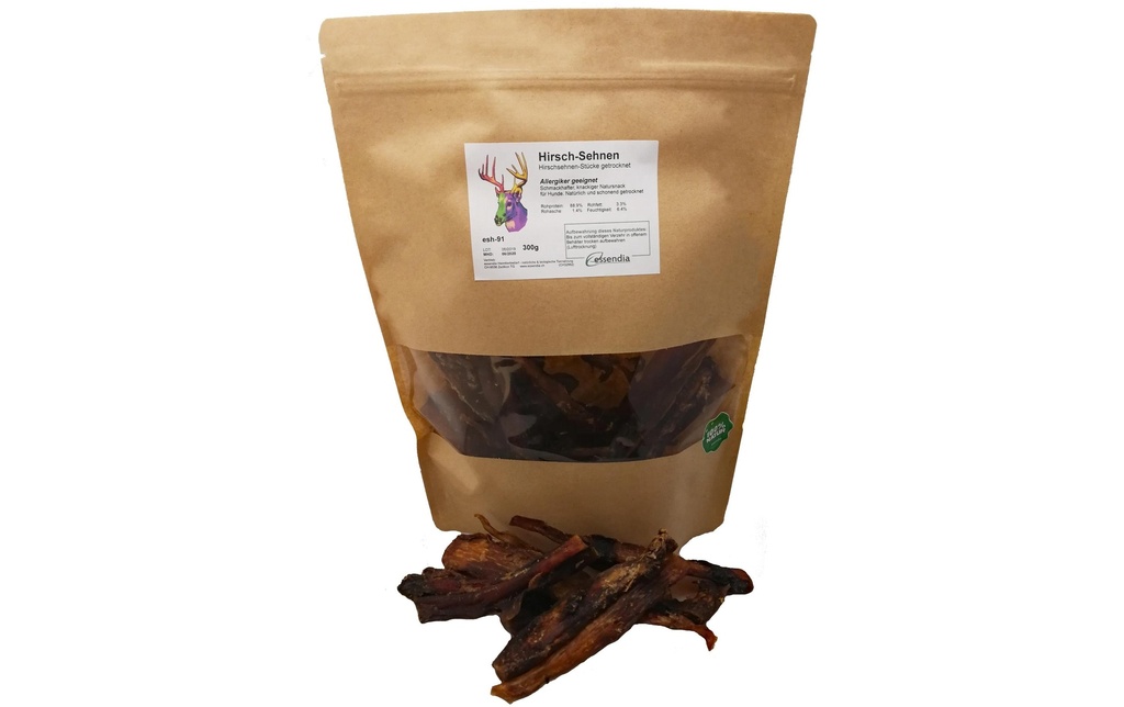 essendia Produit à mâcher  Tendons de cerf, 300 g