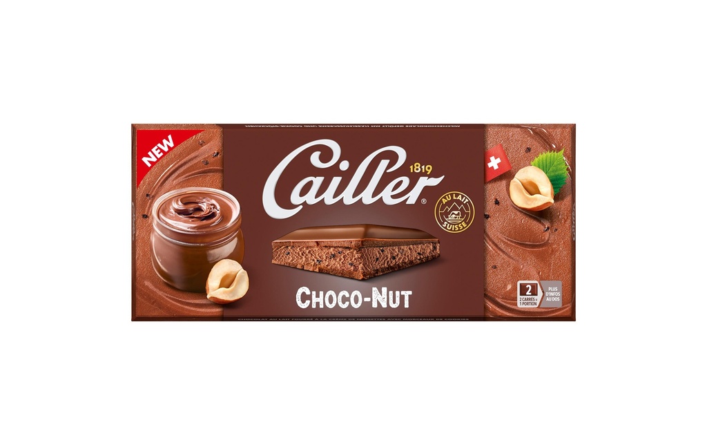 Cailler Tablette de chocolat Chocolat fourré 96 g