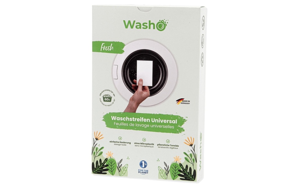 Washo Bande de lavage Brise fraîche 60 Pièce/s
