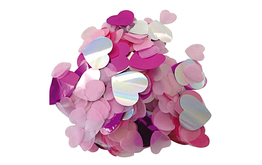 Rico Design Décoration à éparpiller 20 g confetti, coeur