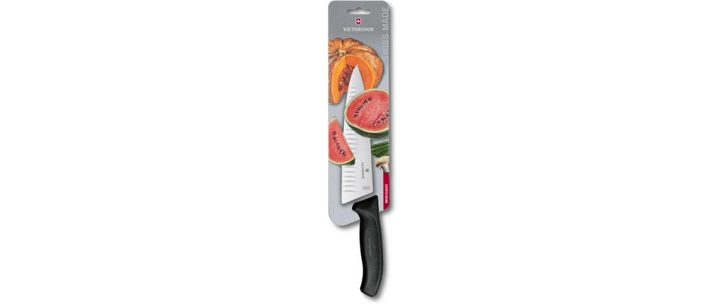 Victorinox Couteau de chef Swiss Classic Noir, 20 cm