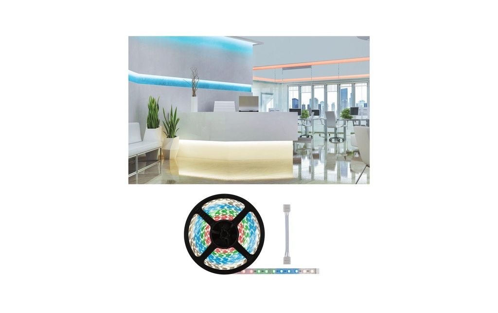 Paulmann MaxLED 500 LED Strip RGBW câble adaptateur 10 m inclus