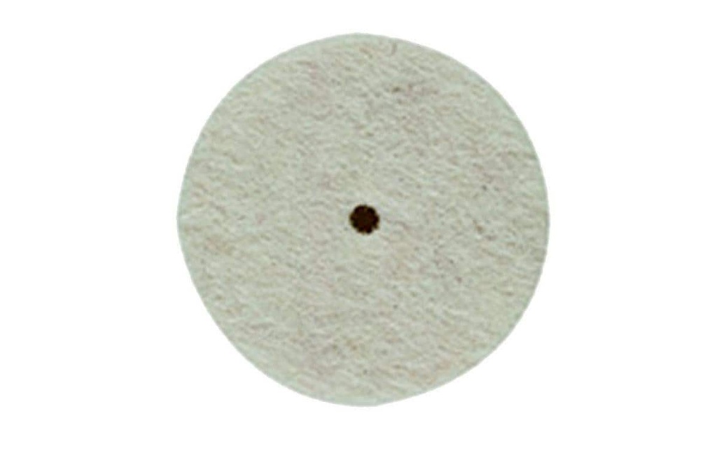 Proxxon Disque de polissage 22 mm feutre, 10 parties