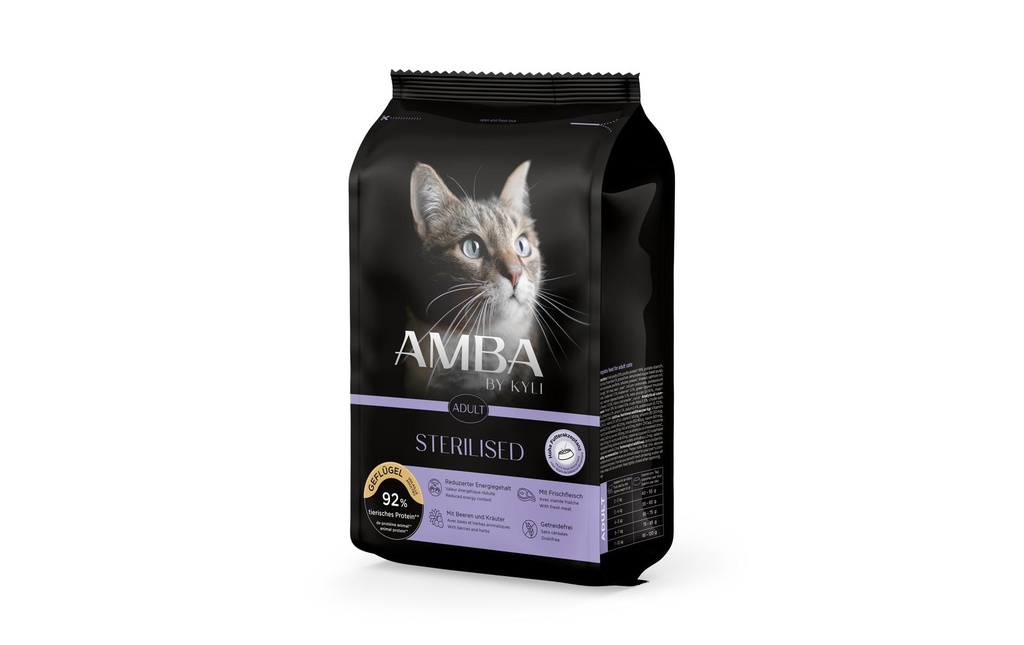 AMBA by kyli Alimentation sèche Stérilisé, 2 kg
