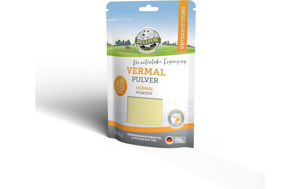 Bellfor Supplément alimentaire pour chiens Vermal – Poudre 250 g