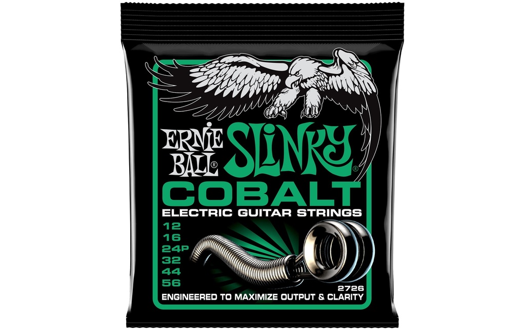 Ernie Ball Cordes de guitare 2726 Slinky Cobalt – Not Even 12-56