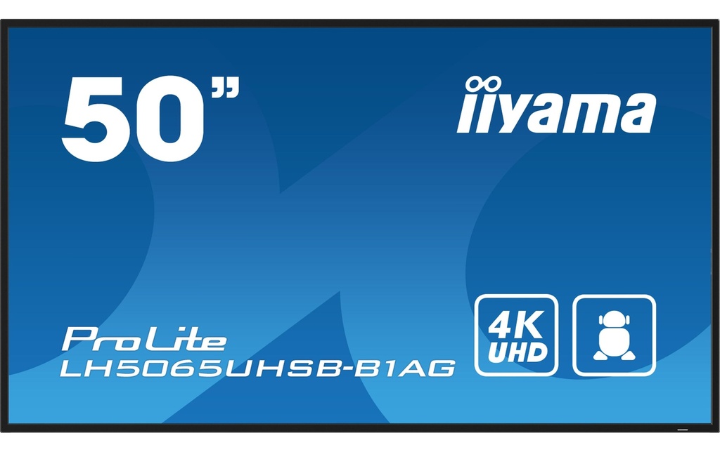 iiyama Ecran Public ProLite LH5065UHSB-B1AG 49.5