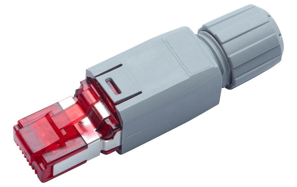 R&M Connecteur RJ45 Cat. 6A Assemblage sur le terrain