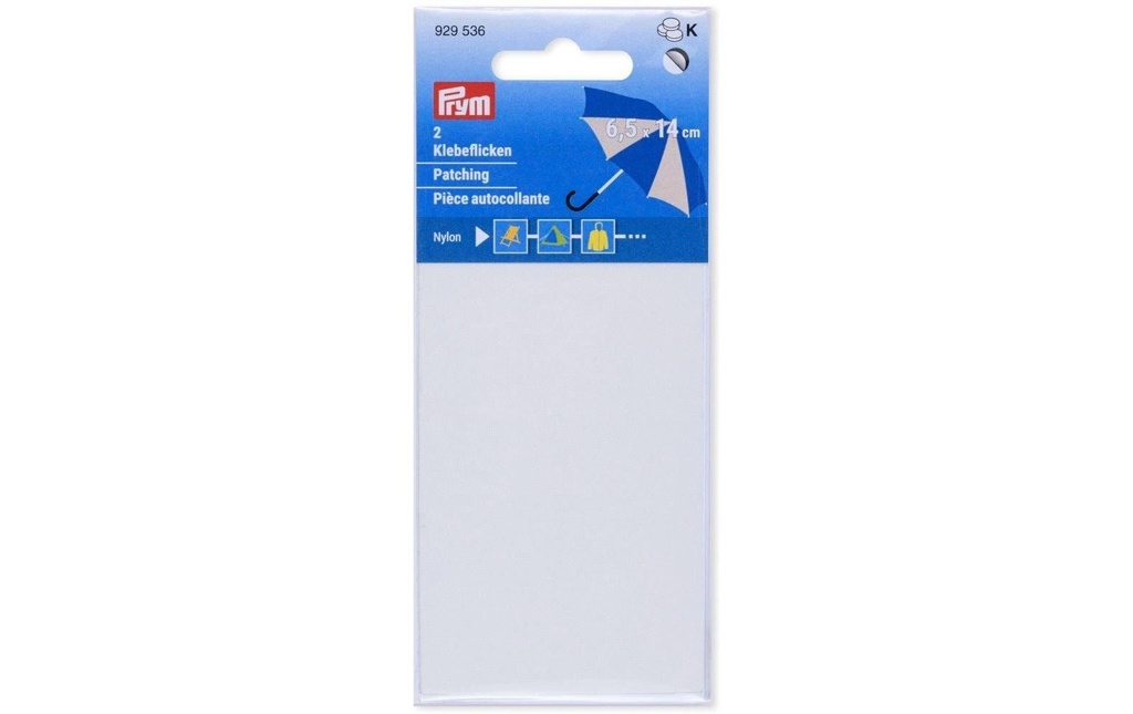 Prym Matériel de mise à jour 6.5 x 14 cm, nylon, blanc laine