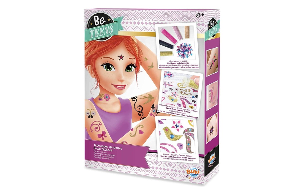 Buki Kits de tatouage Be Teens tatouage de perles